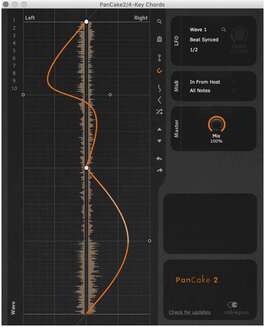 Pancake 2 VST Plug-In with Irregular Modulation