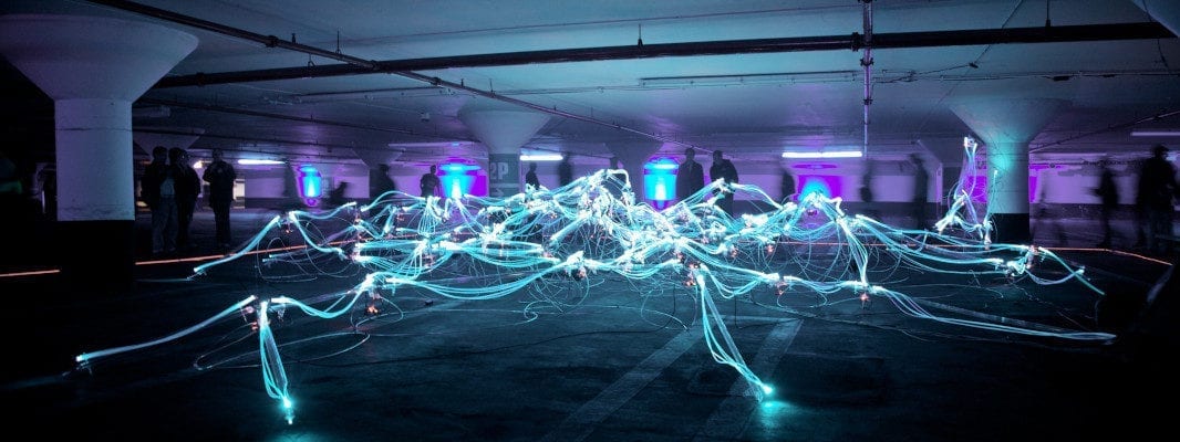 Visual Art Neon Experiment - Event Innovation