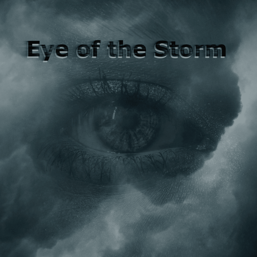 eye of the storm slowed